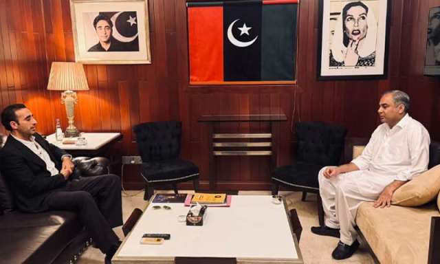 بلاول بھٹو سے محسن نقوی کی ملاقات، ملک کی مجموعی صورت حال پر تبادلہ خیال