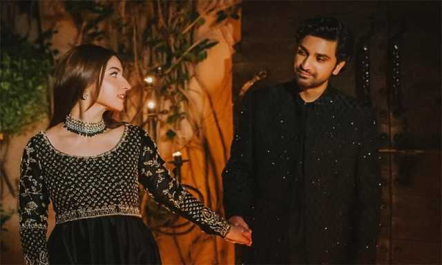 دنانیر مبین اور احد رضا میر کا رومانوی فوٹوشوٹ مداحوں کو بھا گیا