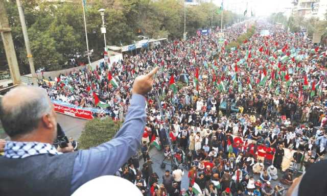 جماعت اسلامی نے فلسطین کا دو ریاسی حل مسترد کردیا