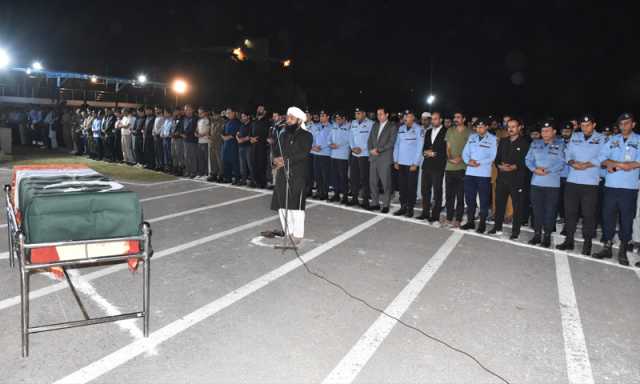 ایس پی عدیل اکبر کی نماز جنازہ پولیس لائنز میں ادا کردی گئی