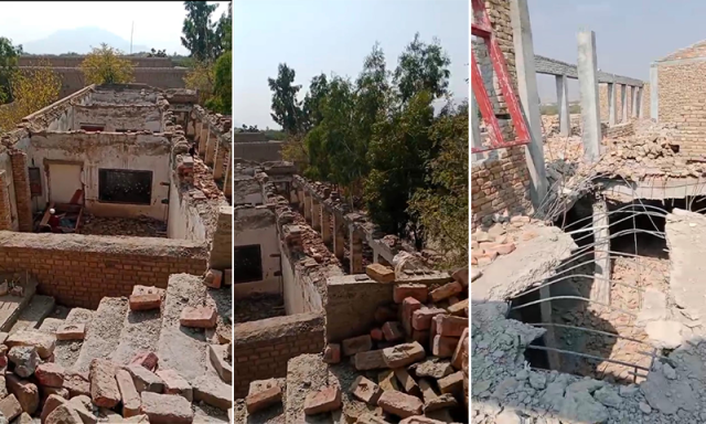 جنوبی وزیرستان: تعلیم دشمن عناصر نے اعظم ورسک میں سرکاری اسکول مسمار کر دیا