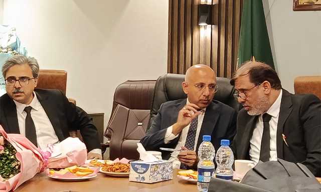 ڈنمارک کے جج جسٹس محمد احسن کی سپریم کورٹ بار کے وفد سے ملاقات