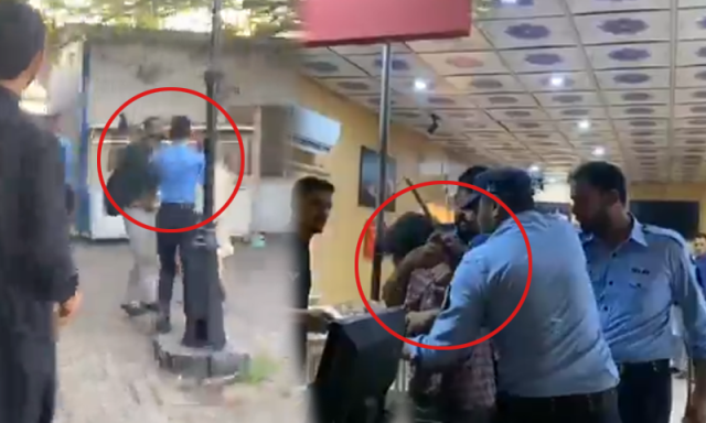 اسلام آباد پریس کلب میں پولیس داخل اور توڑ پھوڑ، ’اب تو صحافی پریس کلب میں بھی محفوظ نہیں’