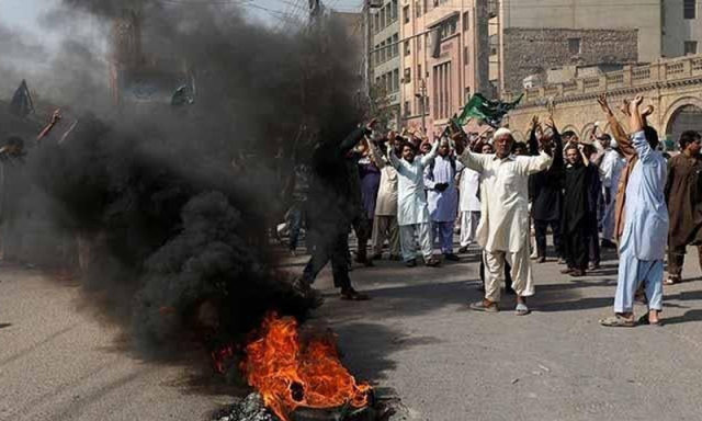 ٹی ایل پی احتجاج: ’ریاست اور عوام پر حملہ کرنے والے مظلوم نہیں‘