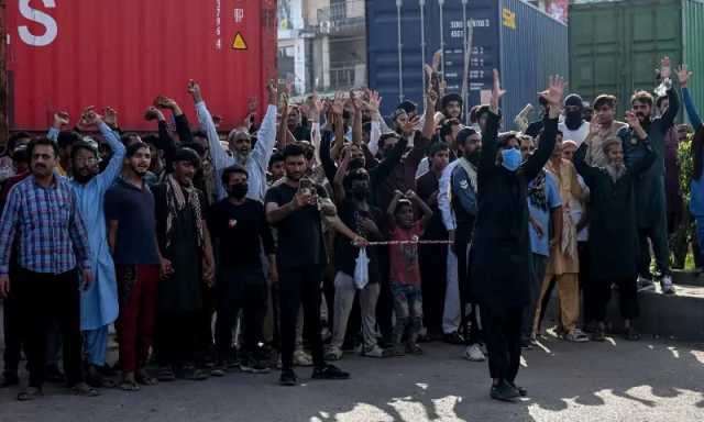 مذہبی جماعت کا اسلام آباد کی جانب مارچ، پولیس کے ساتھ تصادم کا مقدمہ درج