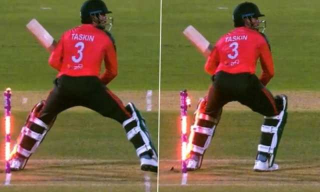 ایک ہی بال پر چھکا بھی اور وکٹ بھی، یہ عجیب واقعہ کیسے ہوا؟