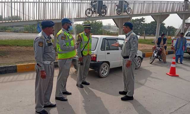موٹر سائیکل سوار سے تلخ کلامی پر ٹریفک اہلکار معطل