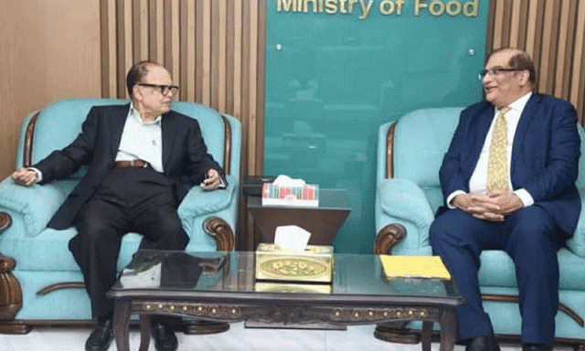 بنگلہ دیش میں پاکستان کے نئے تعینات ہائی کمشنر کی مشیر برائے خوراک سے ملاقات