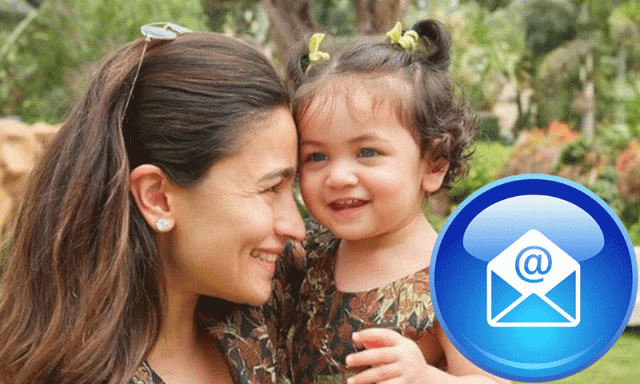 عالیہ بھٹ اپنی ننھی سی بیٹی کے لیے ای میل کیوں لکھتی ہیں؟