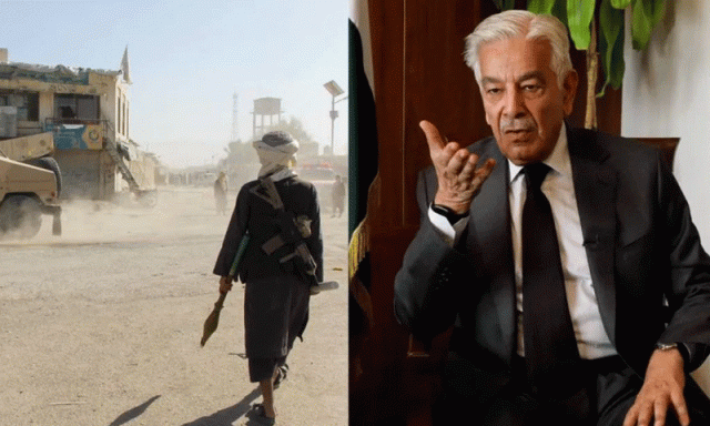 افغانستان کے موجودہ نظام میں کالعدم ٹی ٹی پی کے لوگ موجود ہیں، وزیرِ دفاع