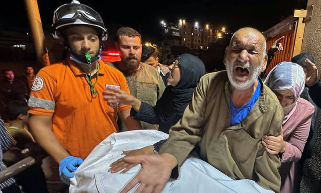 اسرائیلی فوج کی غزہ پر وحشیانہ بمباری، 100 سے زیادہ فلسطینی شہید