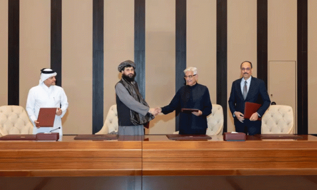 دوحہ میں نتیجہ خیز مذاکرات کے بعد پاکستان و افغانستان فوری جنگ بندی پر متفق
