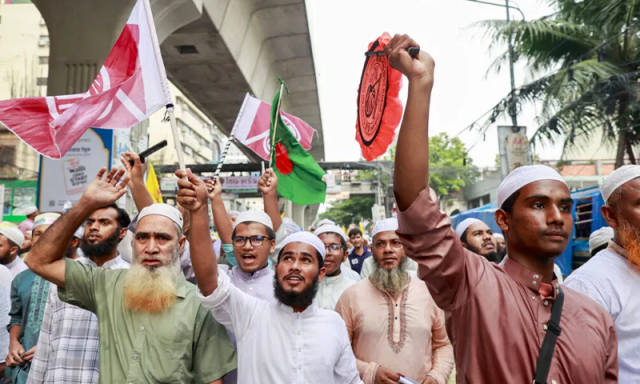 اسلامی اندولن بنگلہ دیش کا عام انتخابات مؤخر کرنے کا مطالبہ، پہلے ریفرنڈم پر اصرار