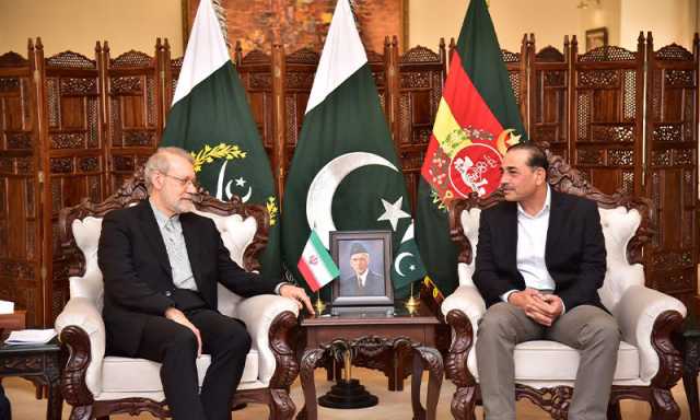 فیلڈ مارشل سید عاصم منیر سے ایرانی سپریم نیشنل سیکیورٹی کونسل کے سیکرٹری علی لاریجانی کی ملاقات، آئی ایس پی آر