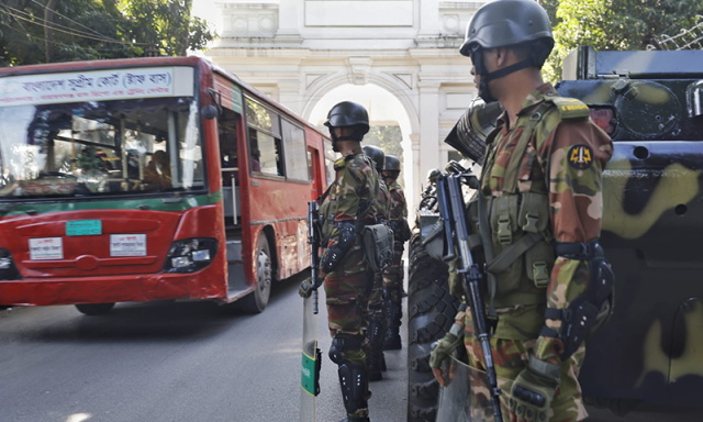 بنگلہ دیش میں کریک ڈاؤن؛ 24 گھنٹوں میں 1,649 افراد گرفتار