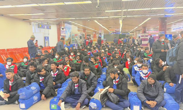 انسانی اسمگلروں کے جھانسے میں آنے والے 170 افراد کی لیبیا سے بنگلہ دیش واپسی