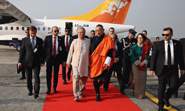 بھوٹانی وزیراعظم کا دورہ بنگلہ دیش