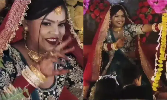 دلہن نے صدیوں پرانی روایت توڑ دی، منفرد انداز سوشل میڈیا پر وائرل