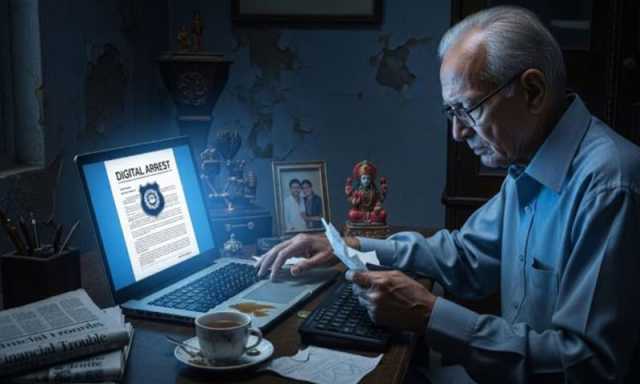 ڈیجیٹل اریسٹ اسکیم کا بڑا دھوکا: سابق پروفیسر اور معمر جوڑا 5 کروڑ روپے سے محروم