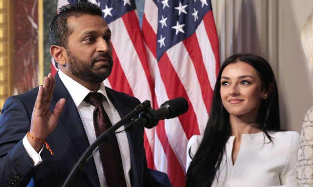 گرل فرینڈ کی حفاظت کے لیے سرکاری وسائل کا استعمال، ایف بی آئی سربراہ کاش پٹیل تنقید کی زد میں