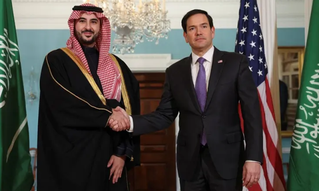 سعودی وزیرِ دفاع کی وائٹ ہاؤس میں اعلیٰ امریکی حکام سے ملاقات