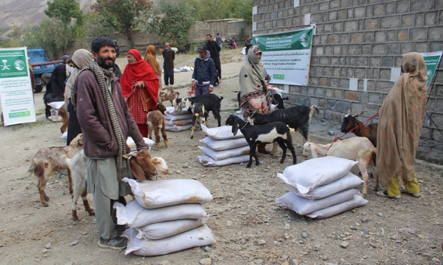 کنگ سلمان ریلیف سینٹر کا معاشی بااختیاری منصوبہ: پہلے مرحلے میں 1,000 گھرانوں کو مویشی فراہم
