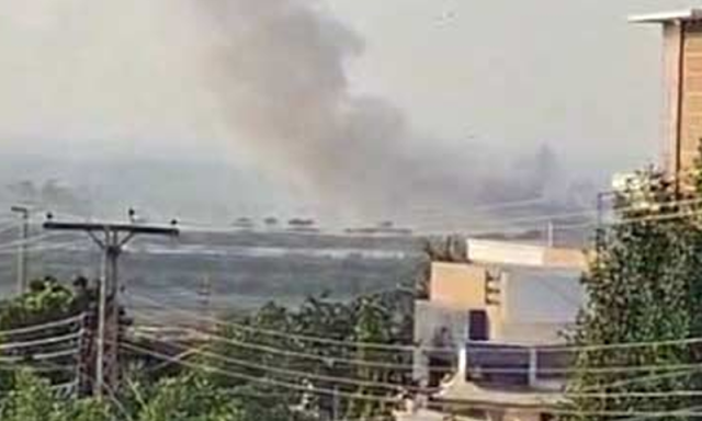 حیدرآباد میں پٹاخوں کے کارخانے میں زوردار دھماکا