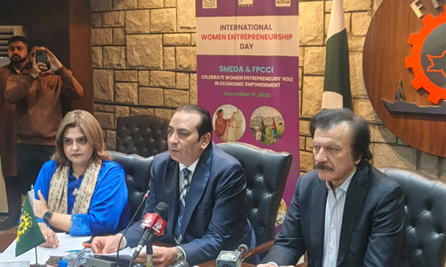 پاکستان جلد پہلی قومی ویمن انٹرپرینیورشپ پالیسی متعارف کرائے گا، ہارون اختر خان