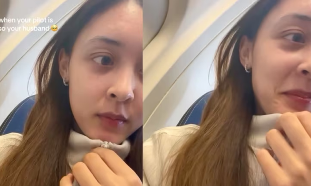 شوہر پائلٹ کے محبت بھرے اعلان پر مسافر بیوی شرما گئی، ویڈیو نے ریکارڈ توڑ دیے