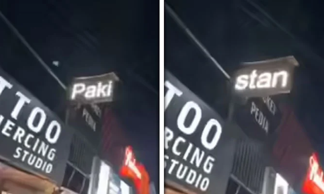 بھارتی میجر جنرل کے ملکیتی شراب خانے کا سائن بورڈ ’پاکستان زندہ باد‘ سے چمک اٹھا، ویڈیو وائرل