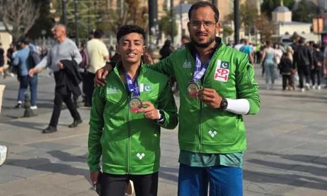 استنبول میراتھون میں پاکستانی ایتھلیٹس کی شاندار کارکردگی، پہلی 3 پوزیشنز پر قبضہ