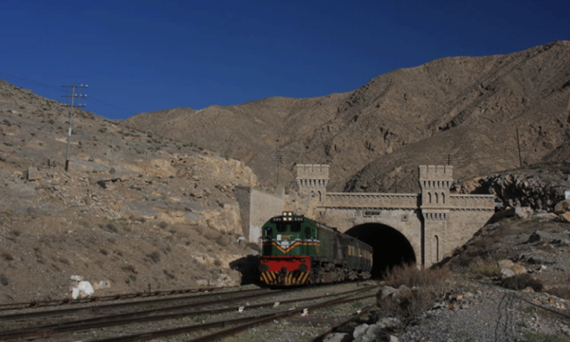 ڈیرہ مراد جمالی میں ریلوے لائن پر تخریب کاری کا منصوبہ ناکام