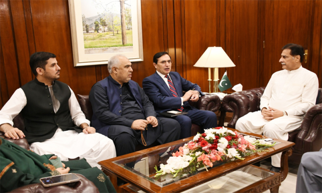 اسپیکر قومی اسمبلی سردار ایاز صادق سے اپوزیشن وفد کی ملاقات، قائد حزب اختلاف کے تقرر کا مطالبہ