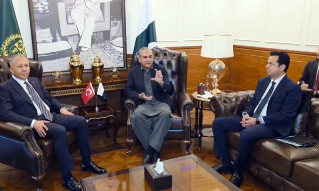 ’پاکستان کی سیکیورٹی ترکیہ کی سیکیورٹی سے الگ نہیں‘، ترک وزیر داخلہ کی محسن نقوی سے ملاقات