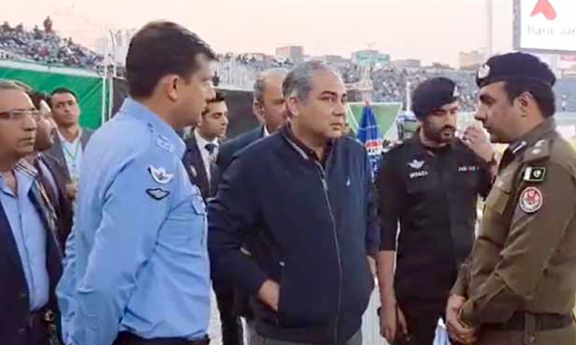 محسن نقوی کا راولپنڈی کرکٹ اسٹیڈیم کا دورہ، سری لنکن کرکٹ ٹیم کو ’اسٹیٹ گیسٹ‘ کا درجہ دے دیا گیا