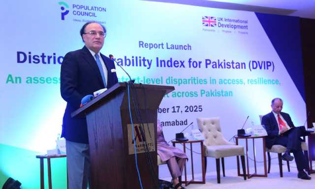 پاکستان کی معیشت کا مستقبل آبادی اور موسمی تبدیلیوں سے وابستہ ہے، وفاقی وزیر خزانہ