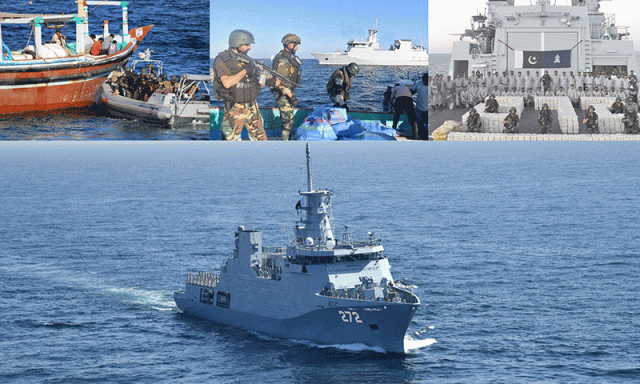 بحیرۂ عرب میں پاک بحریہ کی بڑی کارروائی، 130 ملین ڈالر مالیت کی منشیات ضبط