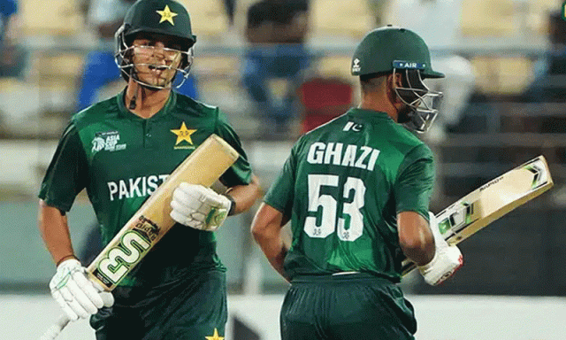 رائزنگ اسٹار ایشیا کپ فائنل، پاکستان کا بنگلہ دیش کو جیت کے لیے 126 رنز کا ہدف