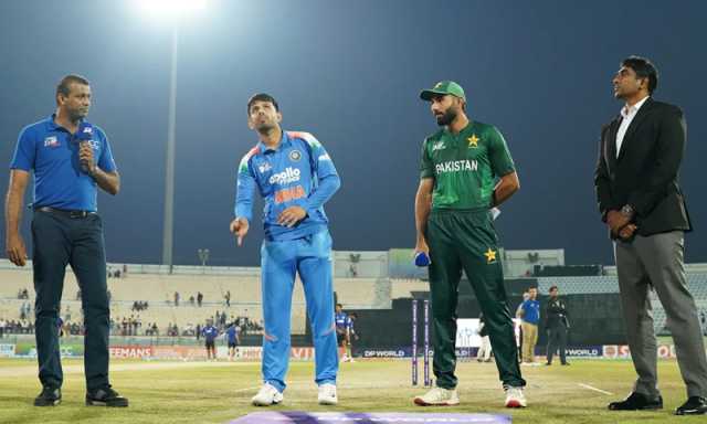 رائزنگ اسٹارز ایشیا کپ، بھارت کی پاکستان کے خلاف بیٹنگ جاری