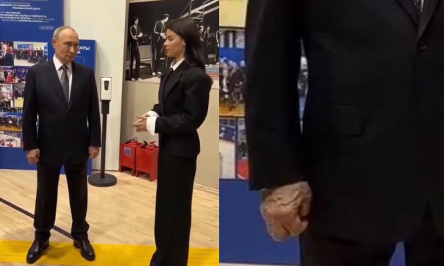 پیوٹن کا ’سوجا اور زخمی‘ ہاتھ، روسی صدر کس بیماری کا شکار ہوگئے؟