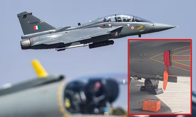 دبئی ایئر شو 2025 میں بھارت کو شرمندگی کا سامنا، لڑاکا طیارے سے تیل لیک ہونے لگا، ویڈیو وائرل