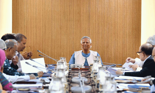 بنگلہ دیش ایڈوائزری کونسل کا اجلاس، این جی اوز کے رجسٹریشن کے عمل کو آسان بنانے کا فیصلہ