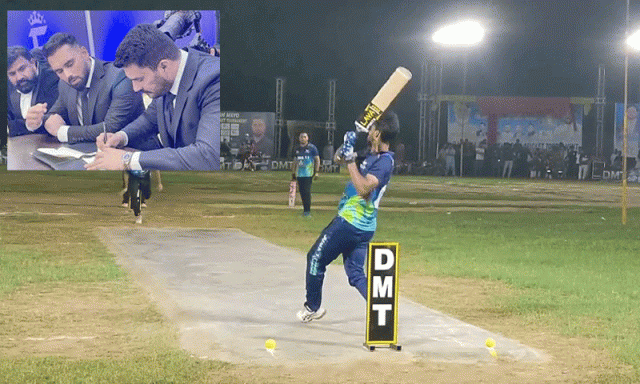 پاکستان میں ٹیپ بال کرکٹ کے فروغ کے لیے تیمور مرزا کا نجی ادارے کیساتھ بڑا معاہدہ طے