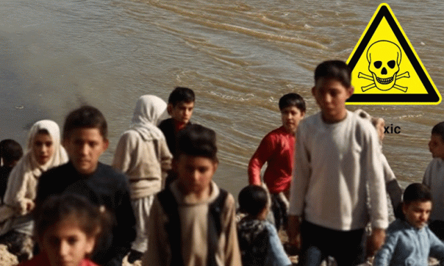 غزہ میں پانی زہریلا، اسرائیلی حملوں نے ماحولیاتی بحران پیدا کر دیا