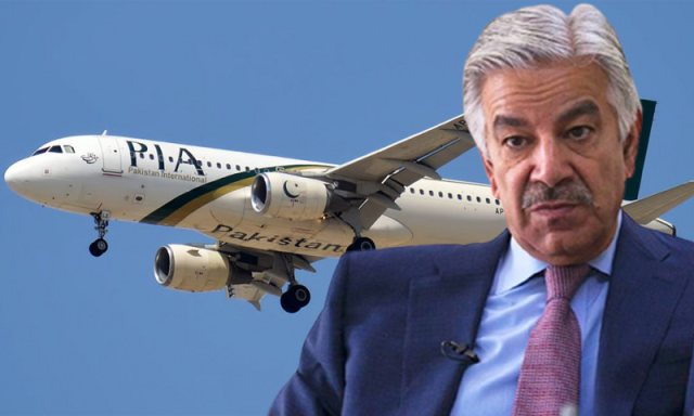 پی آئی اے کے خلاف پروپیگنڈا کیا جارہا ہے: خواجہ آصف نے یومیہ آمدن بھی بتا دی