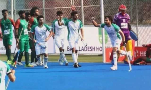 ڈھاکا: پاکستان نے بنگلادیش کو یکطرفہ مقابلے کے بعد 2-8 سے شکست دیدی