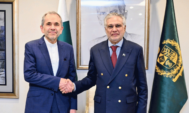 ایران کے نائب وزیر سیاسی امور کی اسحاق ڈار سے ملاقات، سیاسی مشاورتی اجلاس کی تیاری پر گفتگو