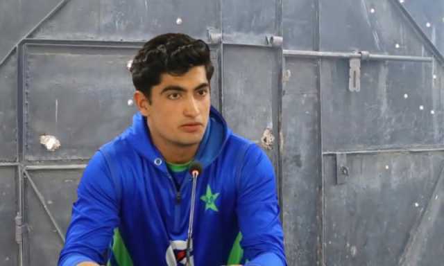 قومی کرکٹر نسیم شاہ کے گھر پر نامعلوم افراد کی فائرنگ، مقدمہ درج