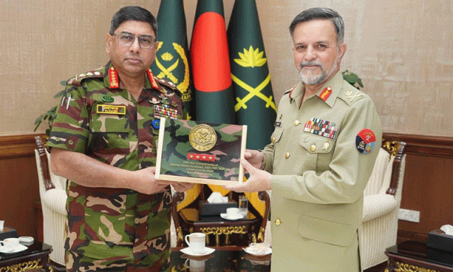 ڈھاکا میں پاک بنگلہ دیش عسکری تعاون پر اہم ملاقات