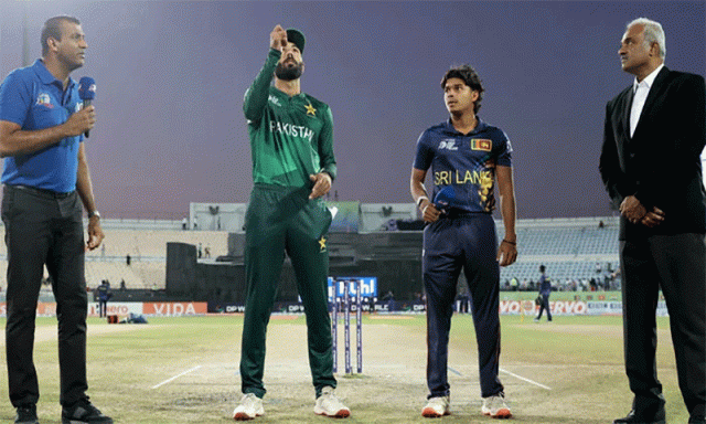 رائزنگ اسٹارز ایشیا کپ، دوسرے سیمی فائنل میں پاکستان کی سری لنکا کے خلاف بیٹنگ جاری